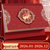 2026 Chinese Red Horse Year Festive Calendar: Hollowed-Out Design, Corporate Gift