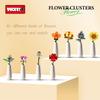 Building Block Simulation Bouquet Assembly Roses Small Particles Building Block Creative Desktop Ornament Toy