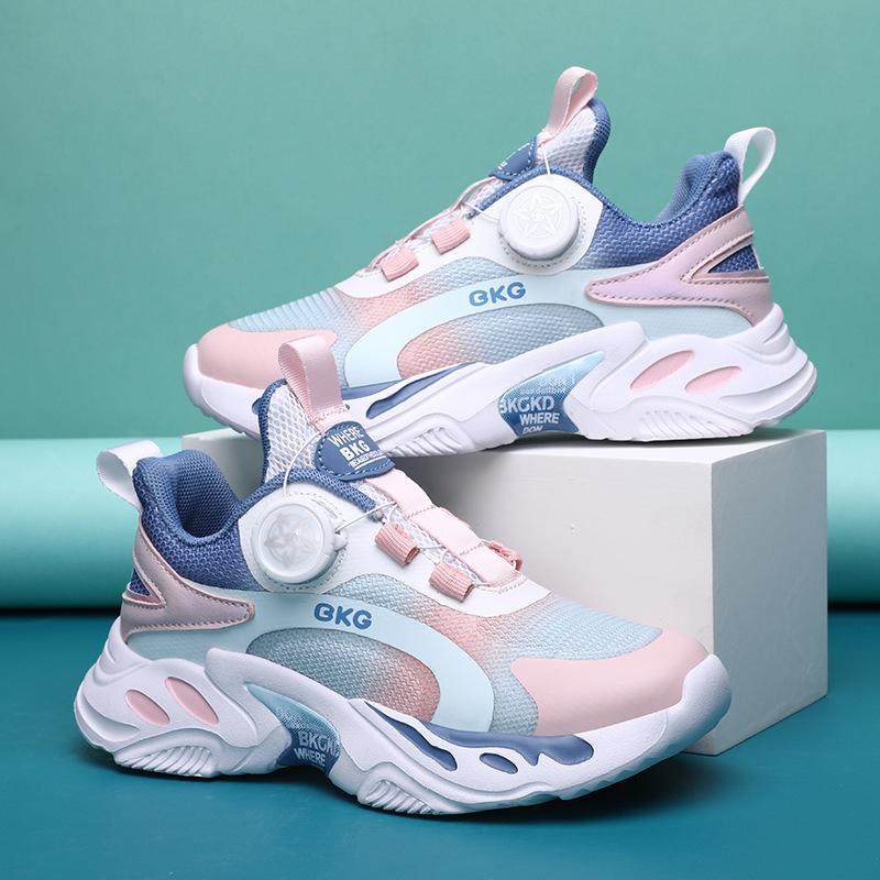 

Girls sports shoes 2024 autumn new breathable net tide shoes camouflage personalized fashion students BKG brand classmates 40