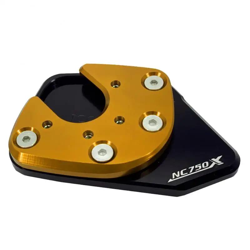 

For HONDA NC750X NC 750X NC750 X 2014- Motorcycle Kickstand Foot Side Stand Extension Pad Support Plate Extender Accessories золотий