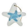 Creative Adorn Crafts Wood Fish/decorated Marine Pendant For Kid Room Mediterranean Starfish Hung Fish Nautical Decor Hang Mini