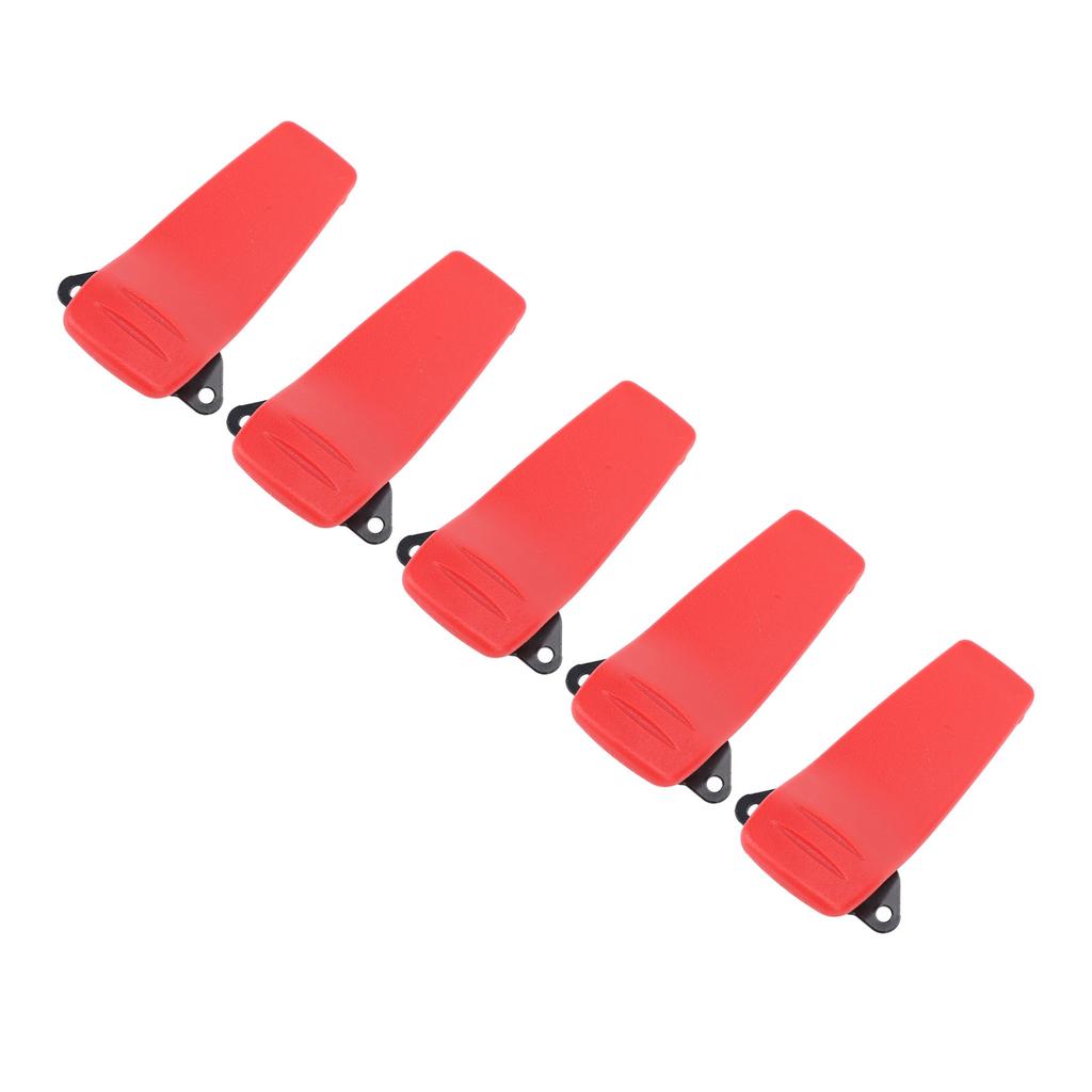 5 szt. Przenośny klips do paska radia dwukierunkowego Zamienny Kompatybilny z baterią BP‑210 BP‑209 BP‑222 do IC‑V82