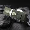 Men's Casual Nylon Band Quartz Sports Watch with Date Function
