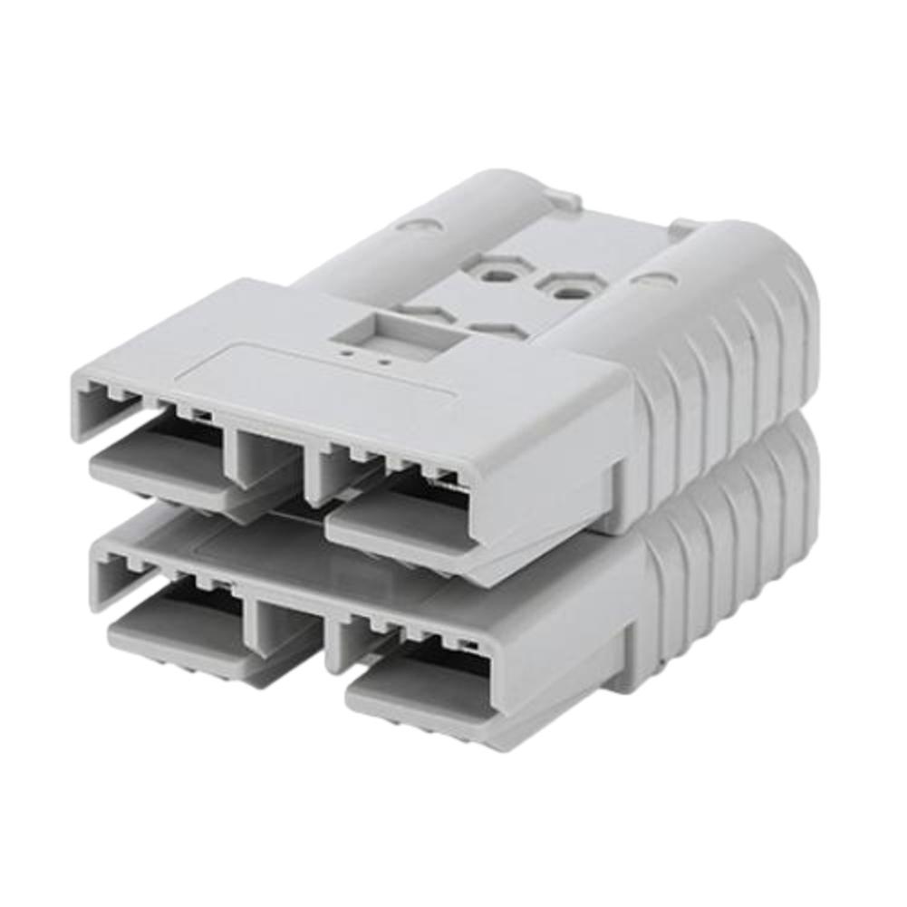 Solar Applications Gray 320A Power Connector Forklift Terminal Rated Voltage 1000VDC Flame-retardant PC UL94V-0