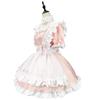 Cross-Border Amazon Classic Black and White Maid Outfit Halloween Costume Cosplay Performance Outfit