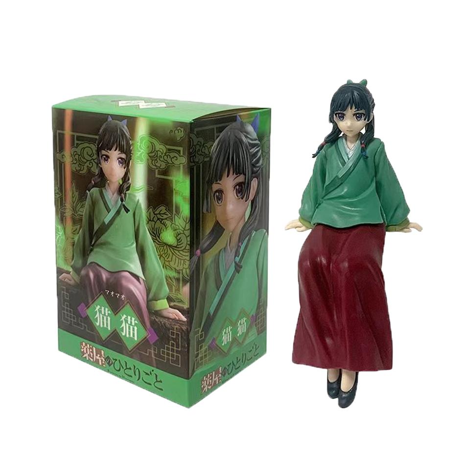 Q Toy Gift Version Anime The Apothecary Diaries Figure Maomi Action Figural Pvc Model Kawaii Car Decoration Doll Kids Christmas