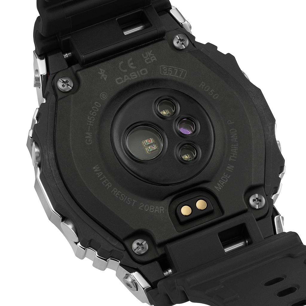 Casio G-SHOCK Men's Stainless Steel 200M Water Resistant Digital Shock Resistant Quartz Watch GM-H5600-1