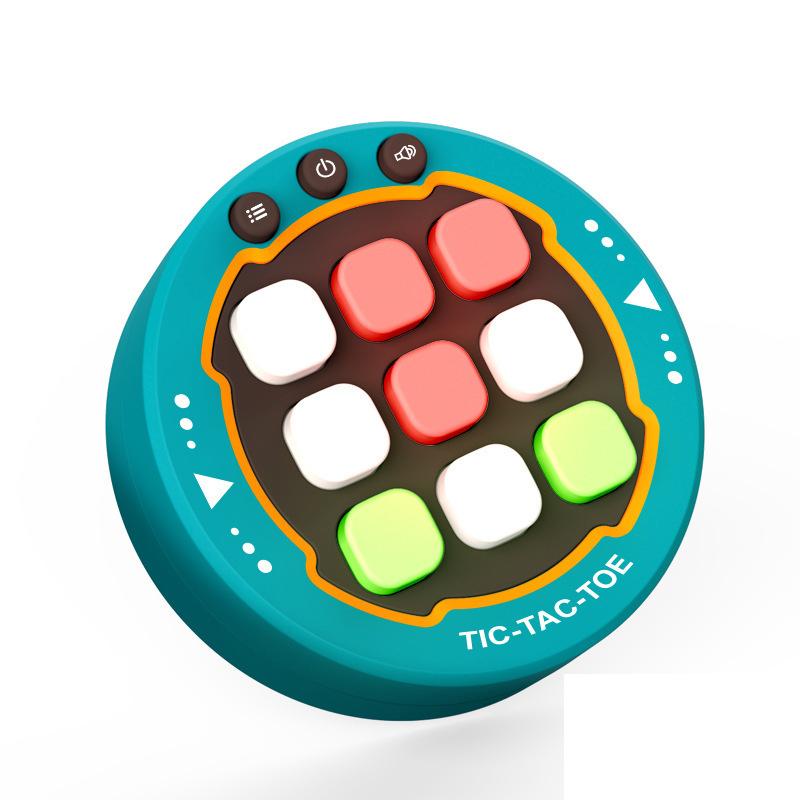 

Tic-Tac-Toe Board Board Multifunctional Electronic Games Montessori Puzzle Table Game Chess Chess Set Portable for Adults Kids