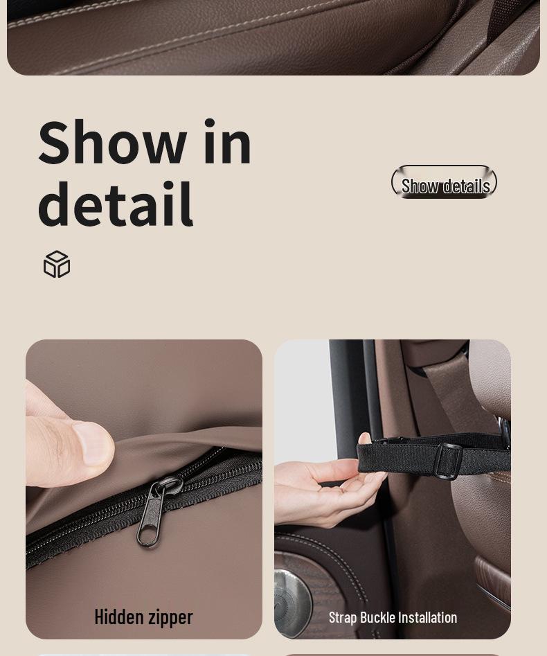 Mercedes-Maybach S Napa Leather Headrest Neck Pillow