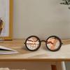 Desktop Wood Glasses Decoration, novelty Eyewear Prop, Eyeglass Prop Ornament
