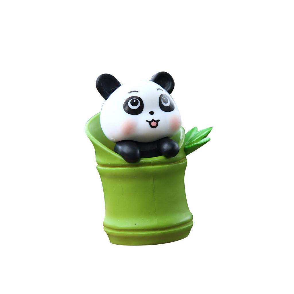 Panda Figure Collectible Pvc Toy With Sensory Development For Kids And Adults