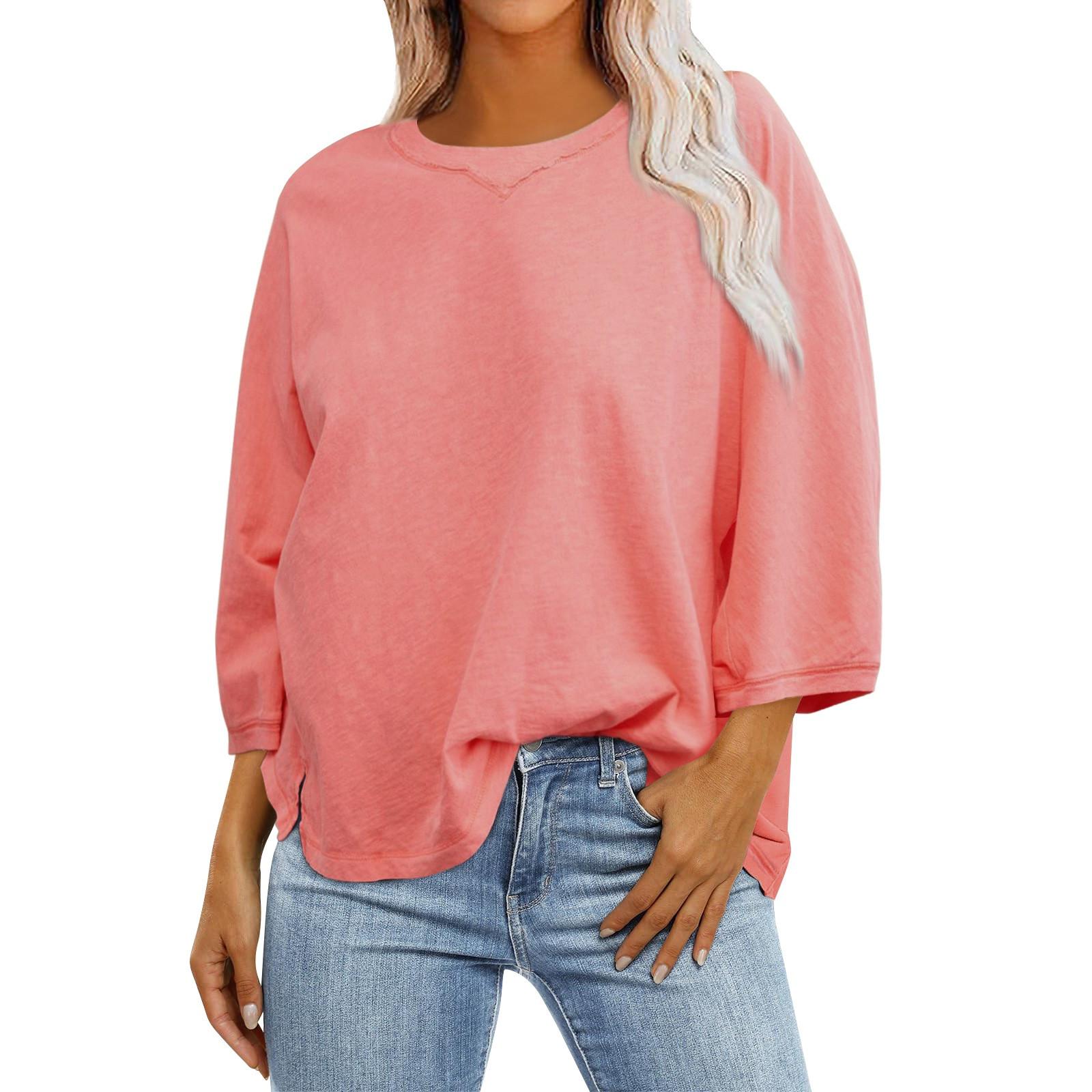 Футболка с пышным подолом на пуговицах — фото 12