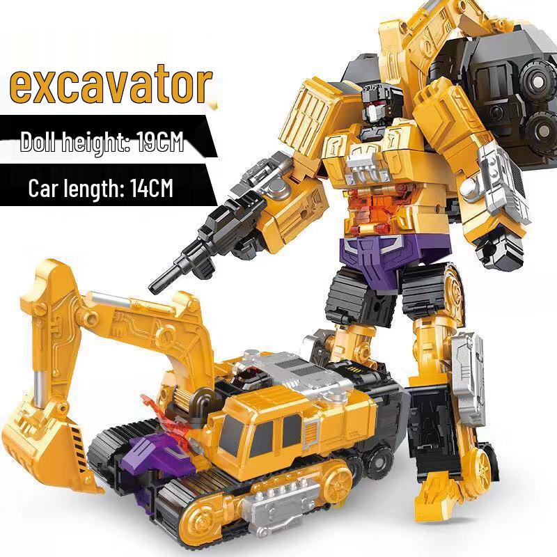 

Разрушитель Кинг Конг Робот Инженерная Машина Фигурка - Модель Шесть-в-Одном для Детей