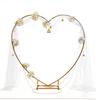 Heart-Shaped Wedding Arch Balloon Stand for Proposals and Valentine's Decor