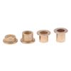 5Pcs Inner Diameter 8MM Powder Metallurgy Oil Bearing With Edge Step Shoulder Flange Bushing Copper Sleeve