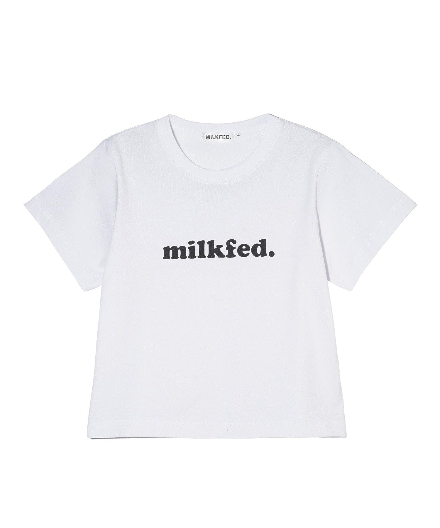 

Milkfed Cooper Logo Compact Short Sleeve Tee in White Women s белый