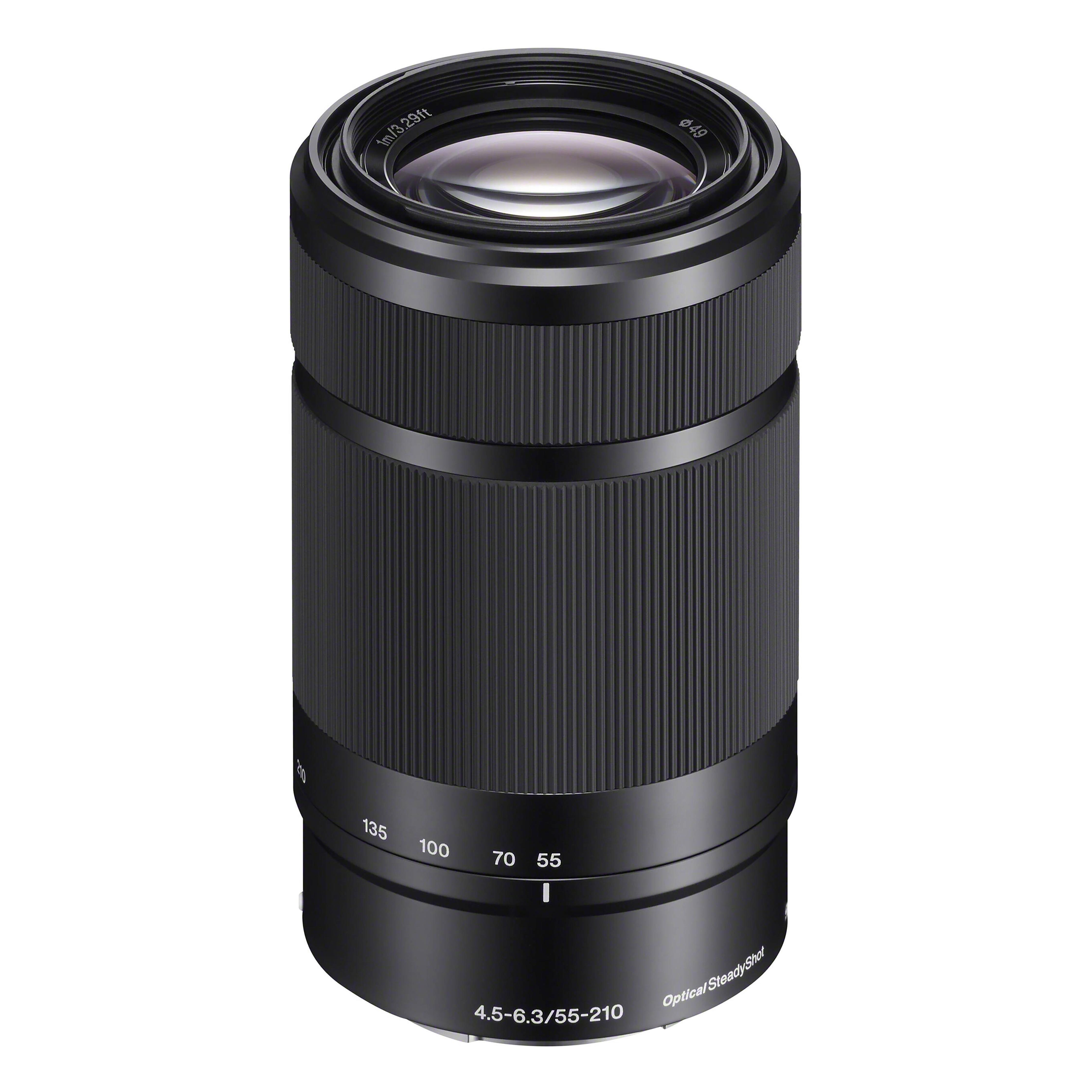 

Sony Объектив E 55-210 мм f/4.5-6.3 OSS (черный) чёрный