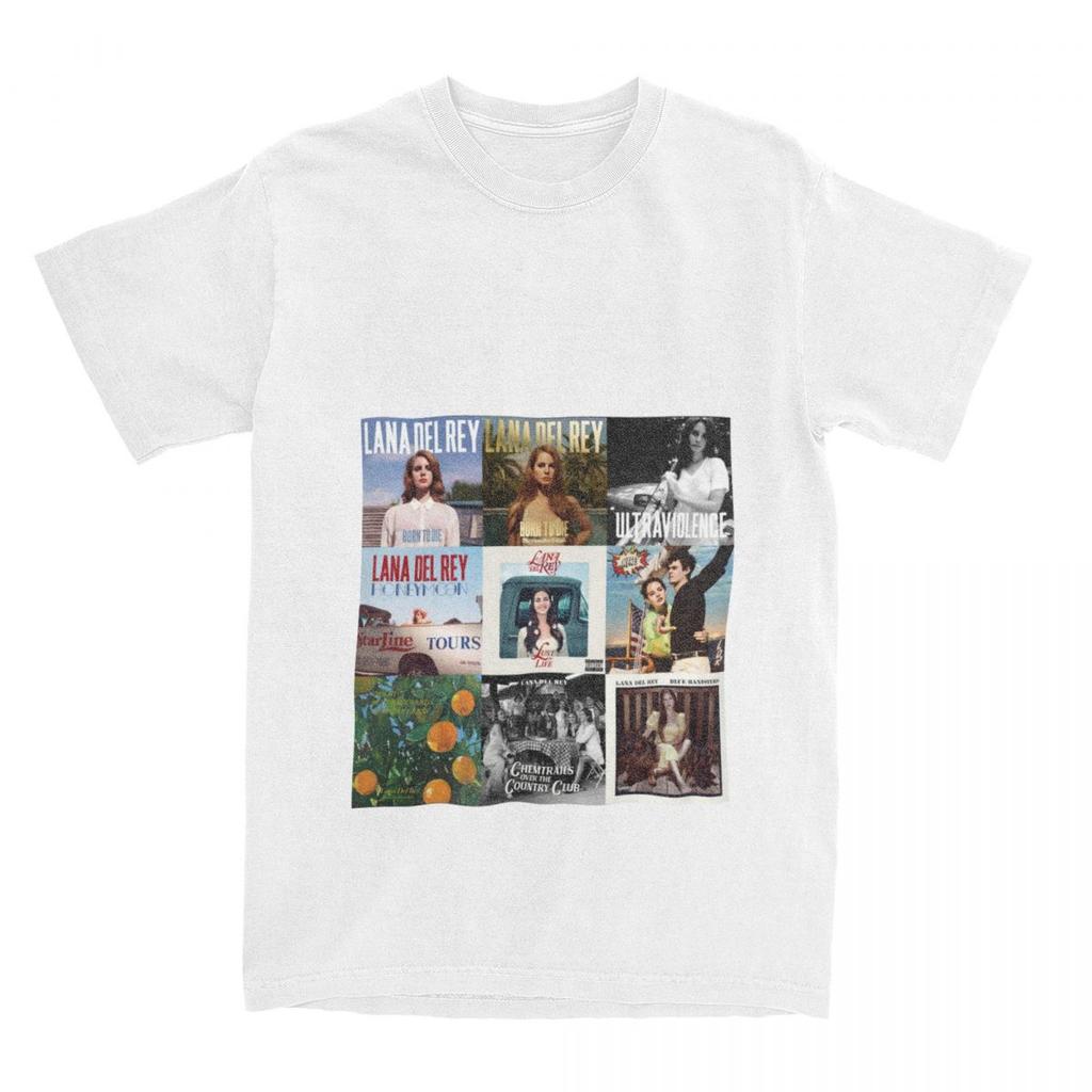 Lana Del Rey T Shirts Merch Unisex Women Pure Cotton Novelty Fashion Singer Tshirt Short Sleeve Clothes New Arrival