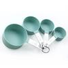 4 Piezas Cuchara/Taza Medidora Cucharadita Cuchara Multiusos Horneado de Pasteles Harina Taza Medidora de Alimentos Herramientas de Cocina para el Hogar
