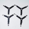 Clips Sheet Elastic Bed 4pcs Stainless Steel Mattress Fastener Belt Blanket Nonslip Gripper Holder