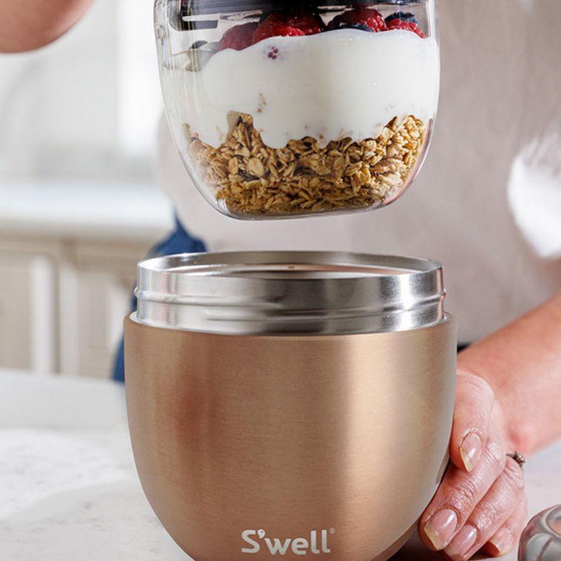 Swell It's Two-in-One Lunch Box 636ml Pyrite