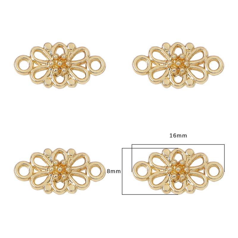 Copper Alloy Charm Pendants for Earrings Necklace DIY Jewelry Making Accessories