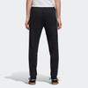 Adidas Originals Regular Tapered Cuff Striped Comfortable Casual Moisture-Wicking Durable Knitted Sports Pants Women Pants Black DH3123