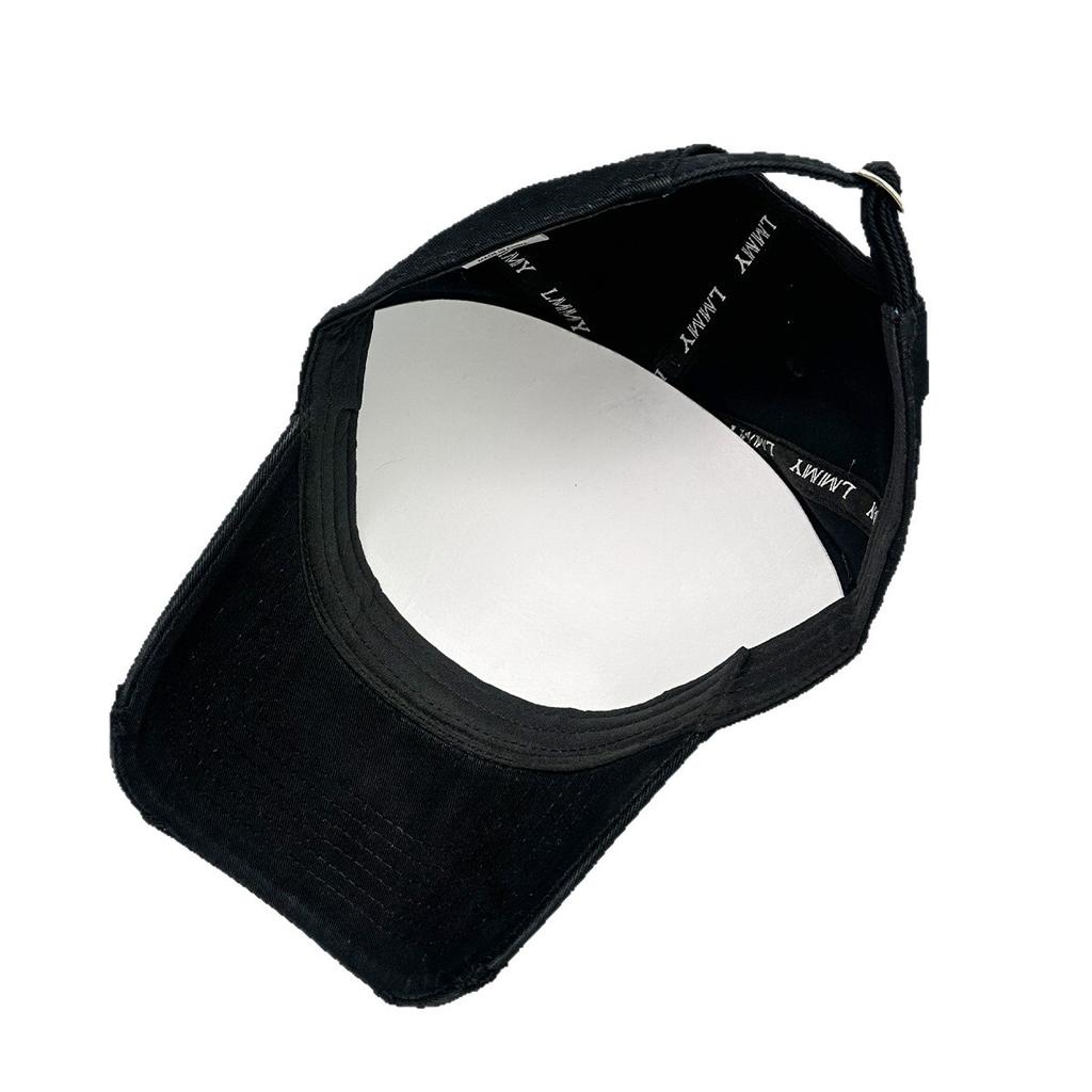 Spring And Summer Hole Design Embroidered Nice Letter Baseball Cap Men'S And Women'S Sunshade Retro Personalized Cap