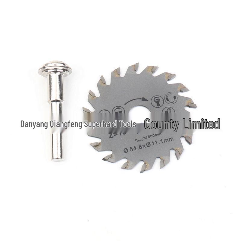 HSS High-Speed Steel Grout Saw Blade Set: Mini Woodworking Thin Cutting Blade for Electric Grinder, Drill, and Circular Saw.