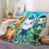 Custom Name Octonauts Adventure Log Flannel Blanket For Super Soft Cute Comfort Blanket For Travel Bedding Couch Sofa Blanket