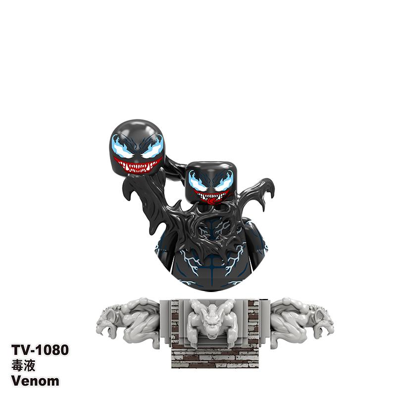 

Marvel Legends Карнаж Веном Блоки Кирпичики Анти-Веном Эдди Брок Для Игрушек Подарков Фигурки Экшн Строительные Блоки Для Детей