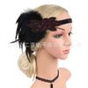 New S Gatsby Ball Feather Headband European and American Vintage Party Dinner Party Headband