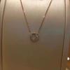 New Sun and Moon Star Necklace for Girls' High-end and Exquisite Clavicle Chain Fashionable and Versatile Necklace for Girlfriend