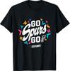 Go Spurs Go Basketball Season Game Day Basketball Fan T-Shirt