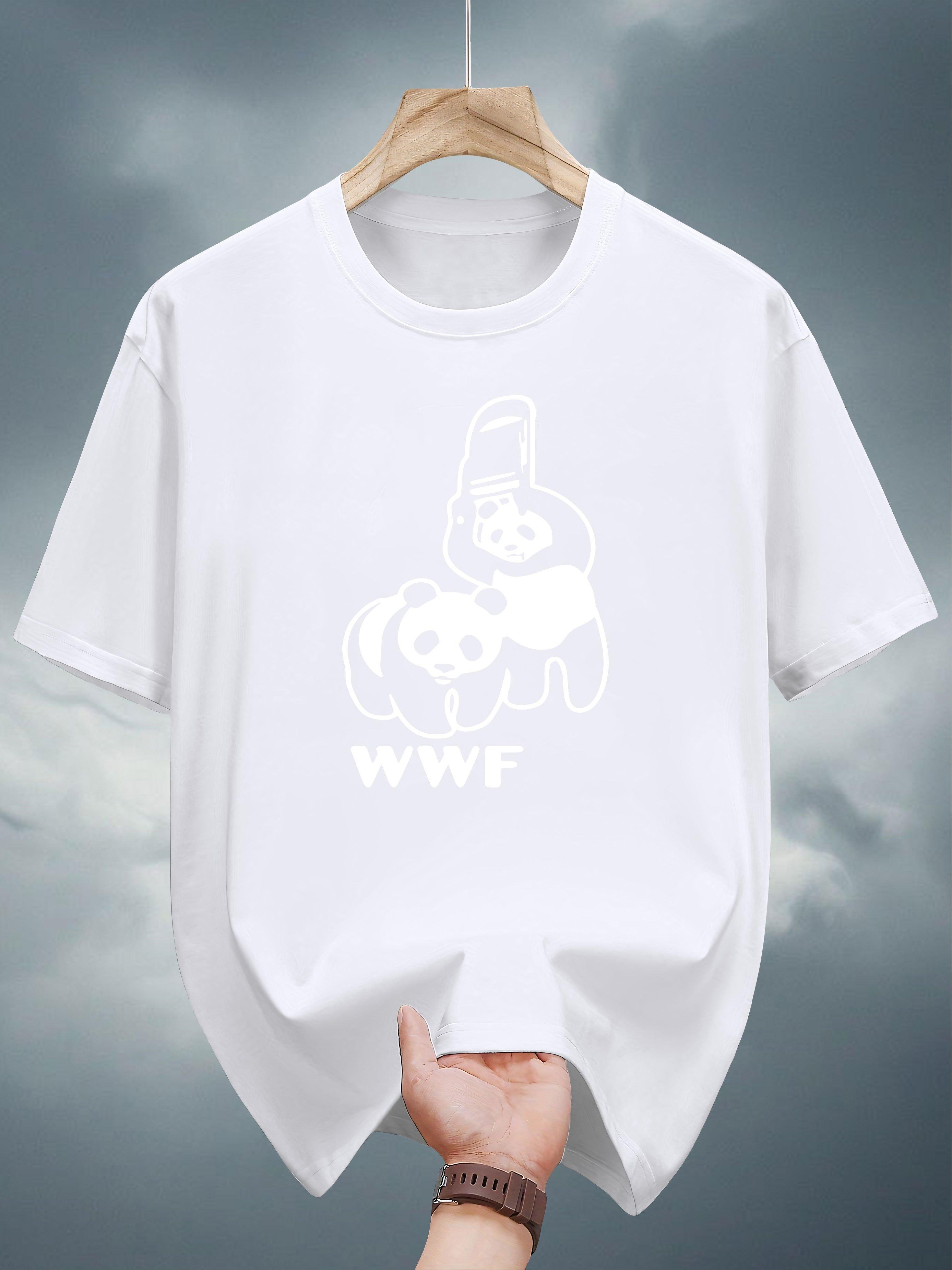 T-shirt - Panda & WWF Graphic Print XXXL