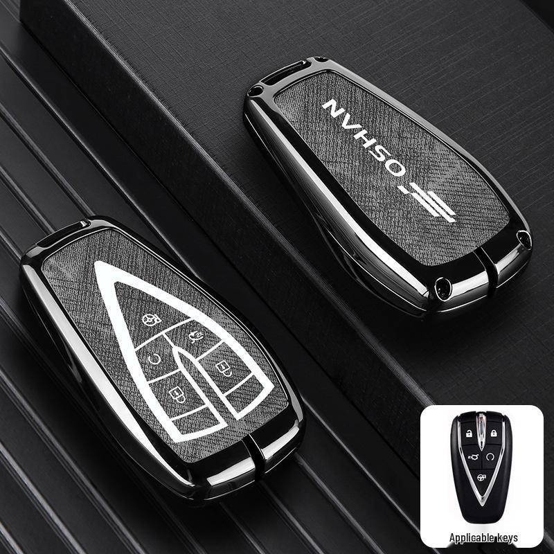 Gold Car Key Shell for Changan Oshan: Fits Z6, X5, X7Plus Models