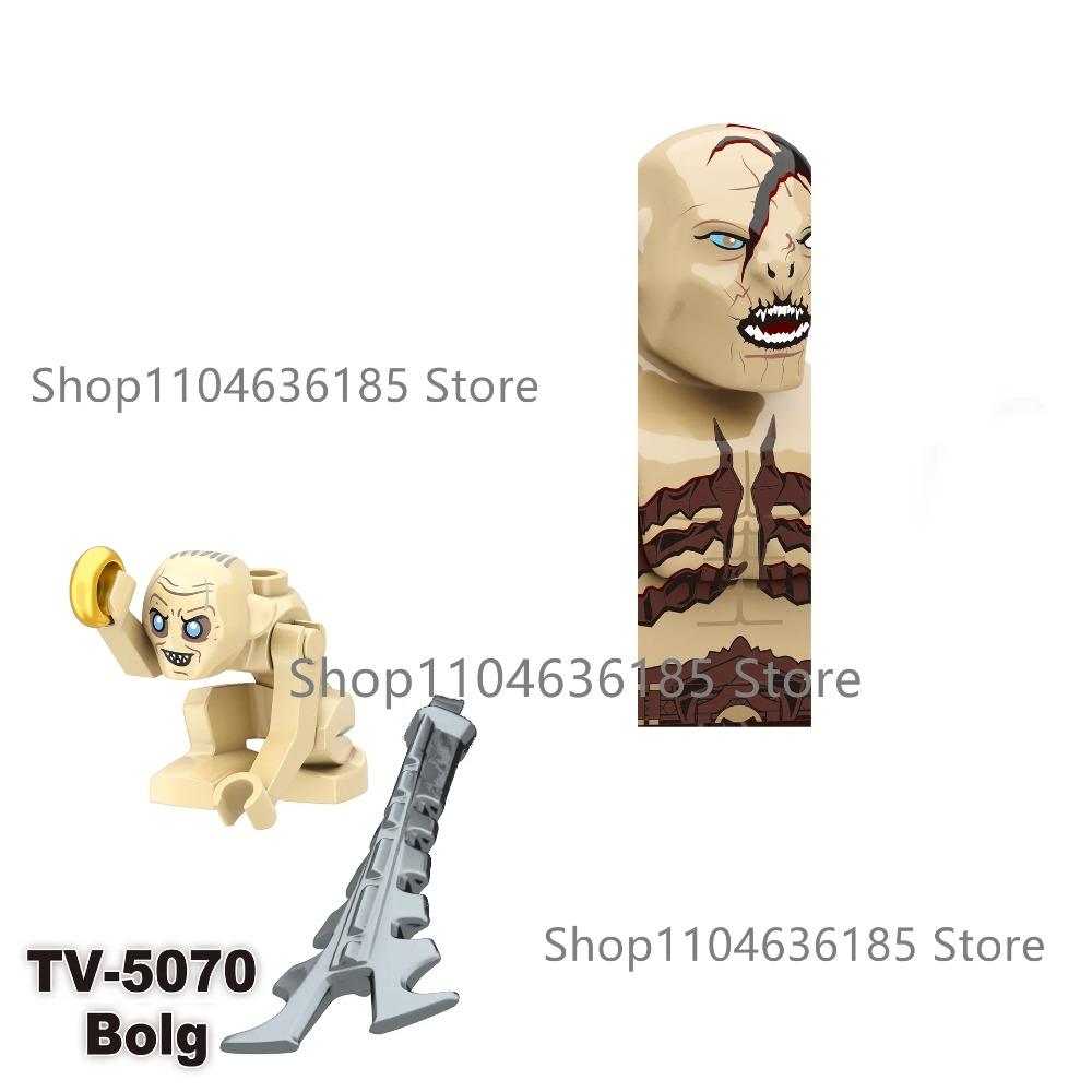New Lord Rings Mini Figure Model Elves Orcs Army Gandalf Saruman Game Thrones Action Figure Building Blocks Kids Toys Gifts