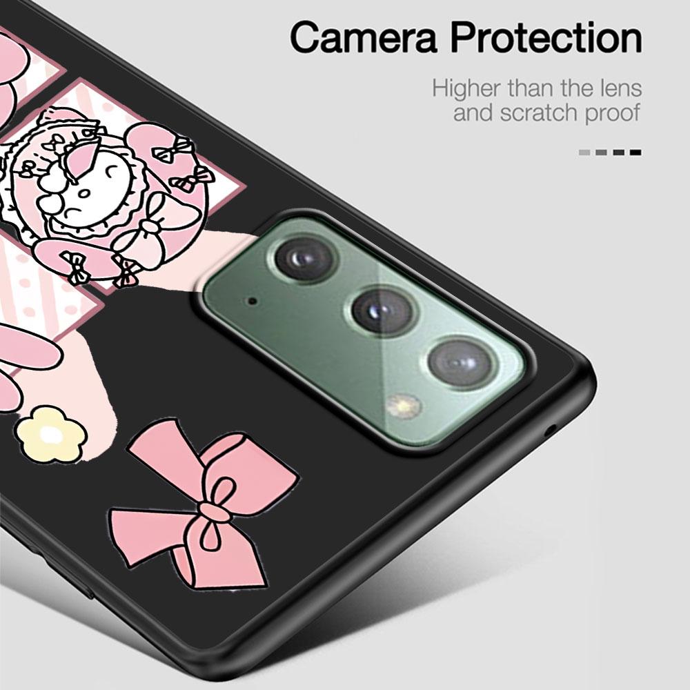 Cinnamoroll My Melody Case for Samsung Galaxy Note 20 Ultra 10 Plus 9 8 TPU Phone Cover Note 10 Lite Soft Shell Funda Capa