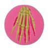 Halloween Skeleton Hand Terror Mould Liquid Silica Gel Tool for Fondant Cake