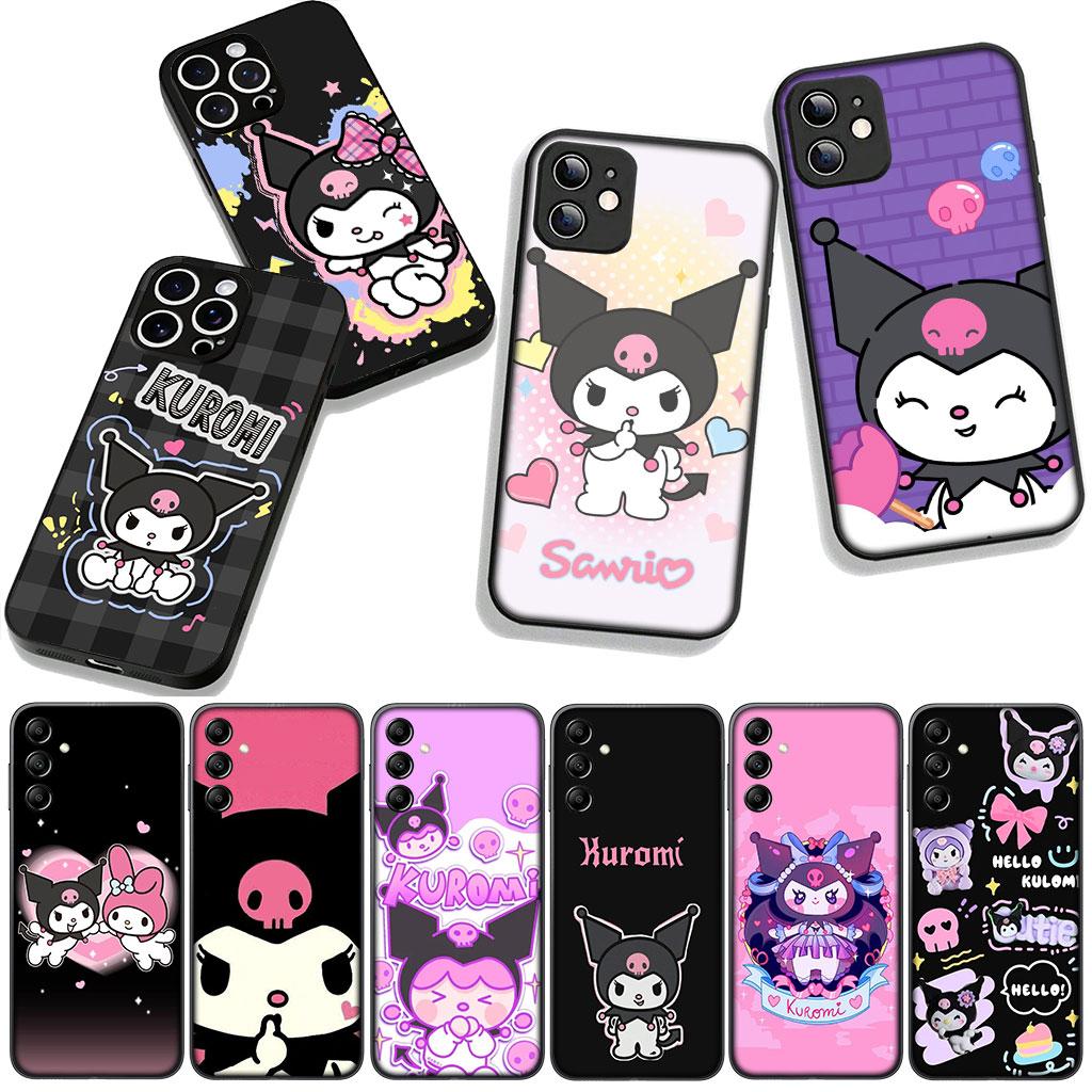 Cover for OPPO A54 A40 A60 A80 A18 A16 A17 A38 A78 A79 A57 A55 A3 Pro A96 A15 A12 Phone Case Poster Kuromi Lovely Cartoon
