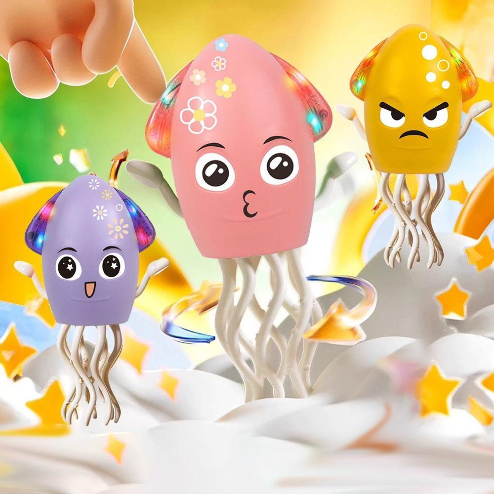 

Eight-claw Twisting Dancing Octopus Toy Magical Stress Relieving Toys for Children s Gift рожевий