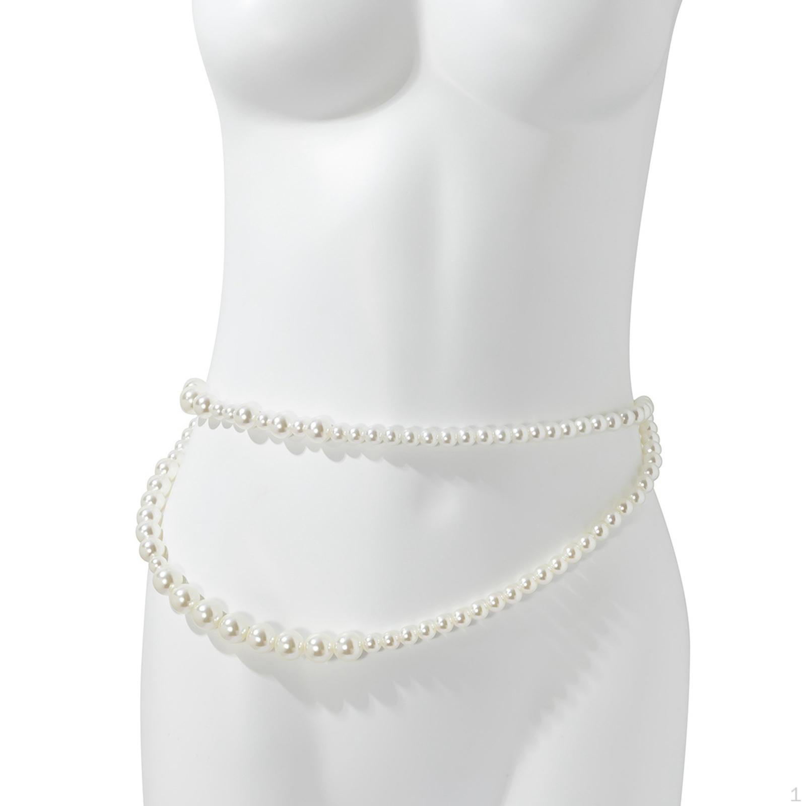 

Multi Layer Body Jewelry Beads Decorative Accessories for Wedding Lady Waist Chain