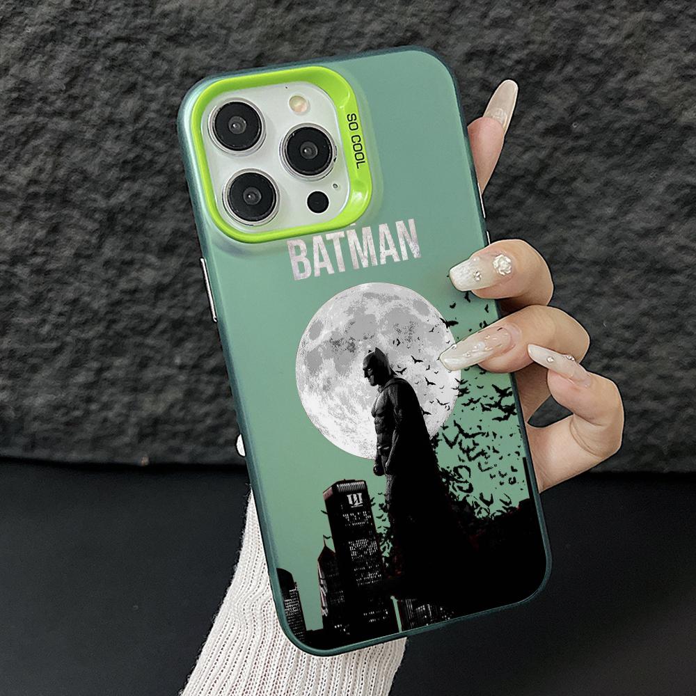 

Cool Bruce B-Batmen Phone Case for Samsung Galaxy A56 A55 A54 A53 A52 A26 A17 A16 A12 A07 A06 4G 5G Silver Hard Cover Galaxy A26 5G