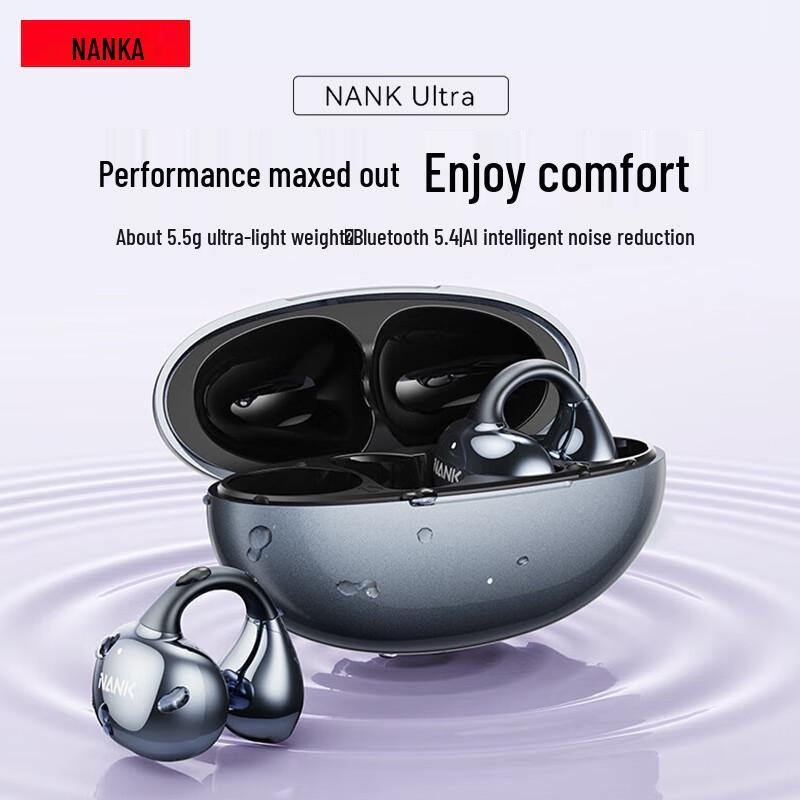 

NANK Ultra Open-Ear Ear Clip Wireless Headphones