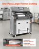 Electric Paper Cutter, Metal Hydraulic Paper Cutter Machine, 660 Mm Cutting Width, 100 Mm Cutting Thickness, Large Size Electric Guillotine Trimmer