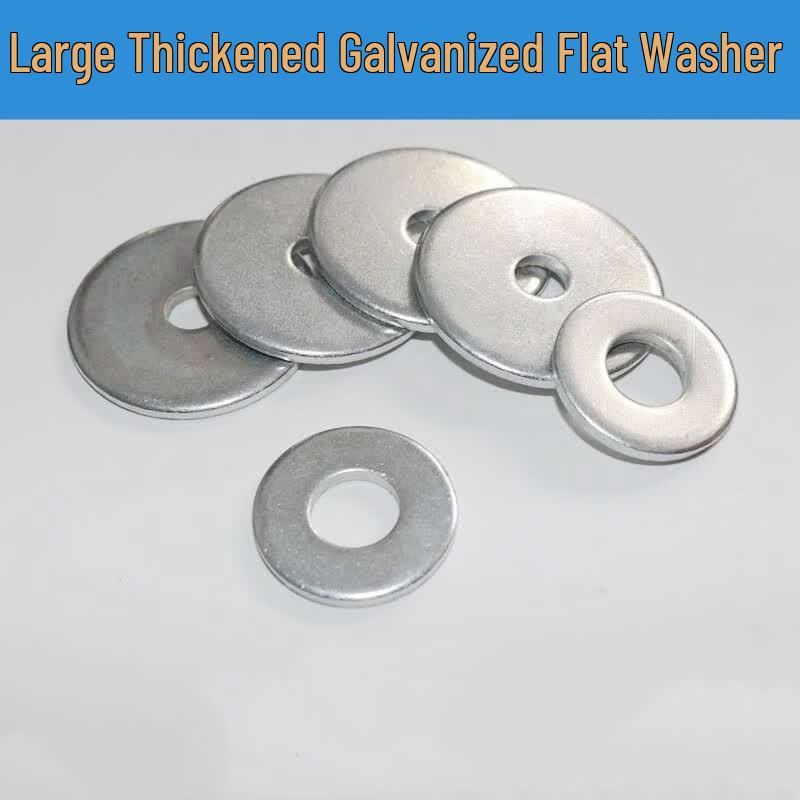 Thickened Galvanized Carbon Steel Flat Washer