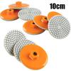 Integrated Stone Trimming Polishing Disc, Diamond Polishing Pads, Wet Dry Polishing Pads Kit, for Granite Stone Concrete Mar