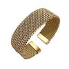 Vacuum Plated 18k European and American Dense Wire Embossed Titanium Steel Bracelet Female, Light Luxury and Non-fading Couple Jewelry