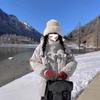 Retro Sweet Cute Down Cotton Clothes Women's New Winter Loose Thickened Small Fashion Coat