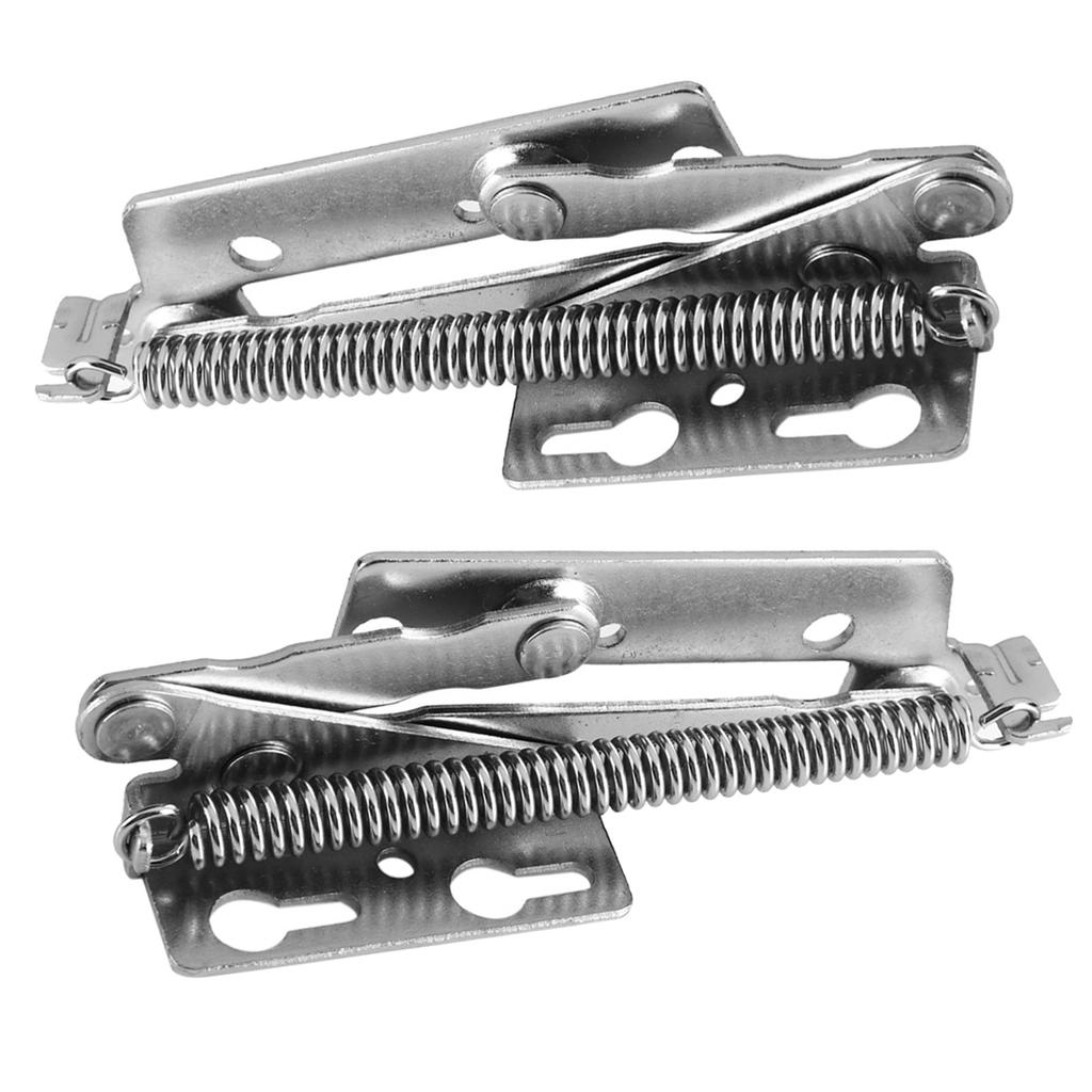 Spring Hinge, Opening Angle Is 80 Degrees . Corrosion Resistant Fold Up Cabinet Lifting Hinge, and Shiny Cabinet for Folding Sofa with Door Bed